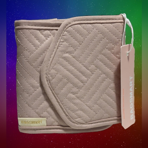 Bagsmart pink rose - portable jewelry organizer - Picture 1 of 12